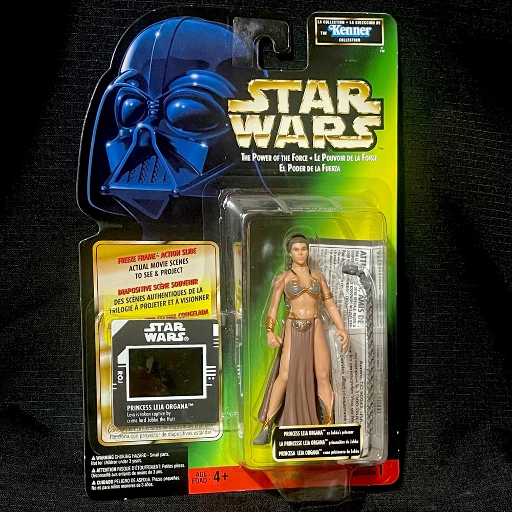 1997 Star Wars JABBA’S PRISONER (SLAVE) LEIA 3.75” Freeze Frame Figure